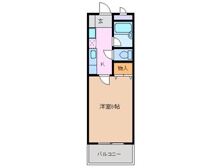 平田町駅 徒歩9分 3階の物件間取画像